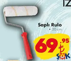 İZMİR FIRÇA SAPLI RULO 20 CM İZMİR FIRÇA SAPLI RULO 20 CM